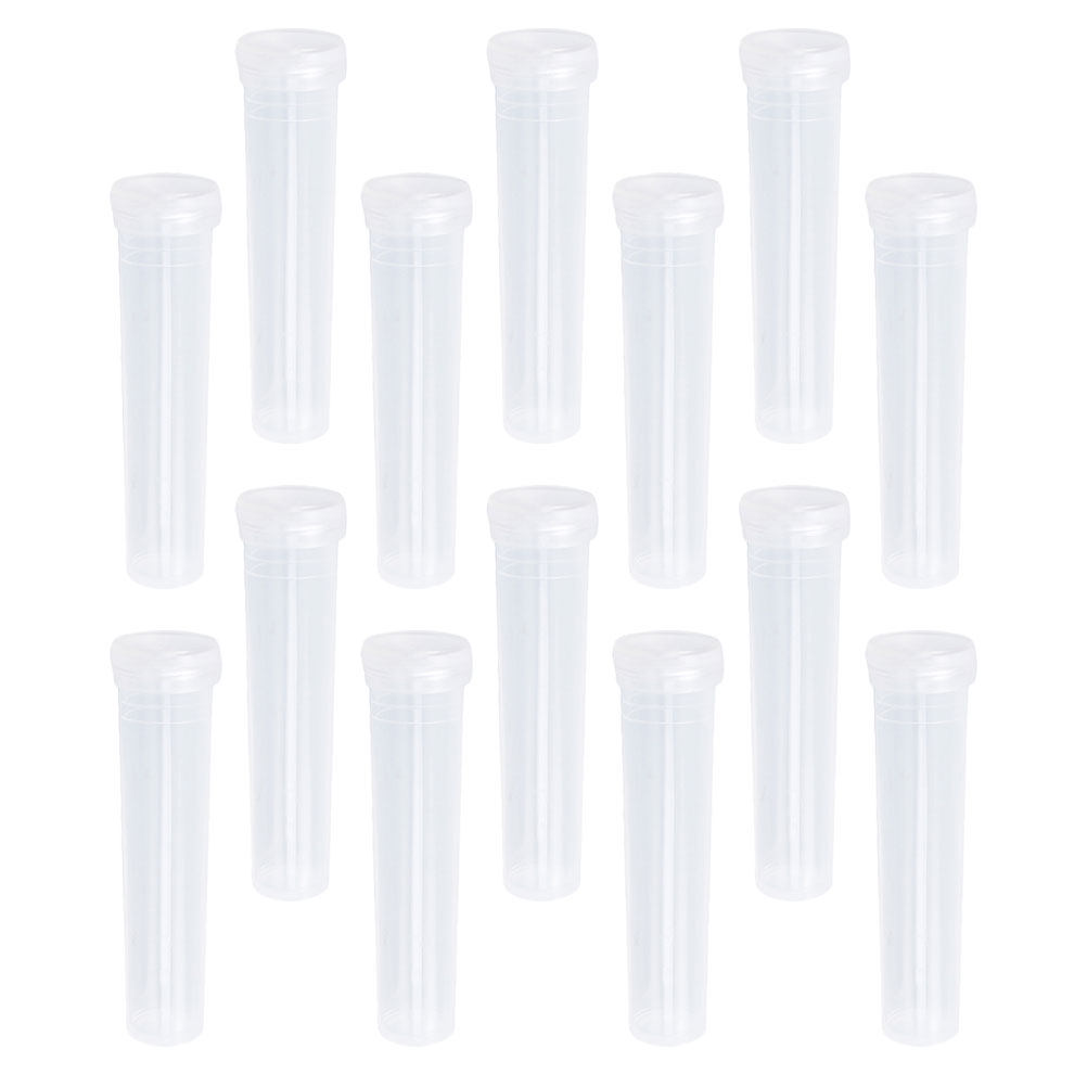 Florist Flower Supply - 20 sztuk – przezroczyste plastikowe rurki