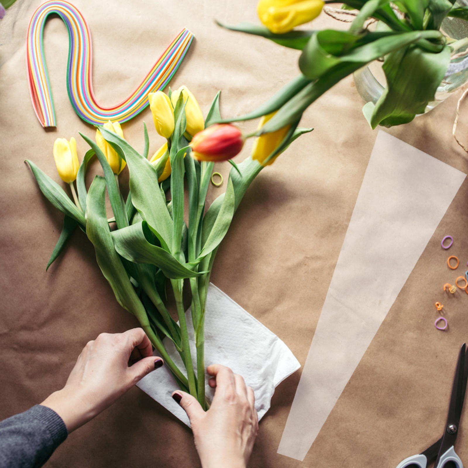 50 sztuk odpornych na rozdarci – Florist Flower Supply recenzja i cena