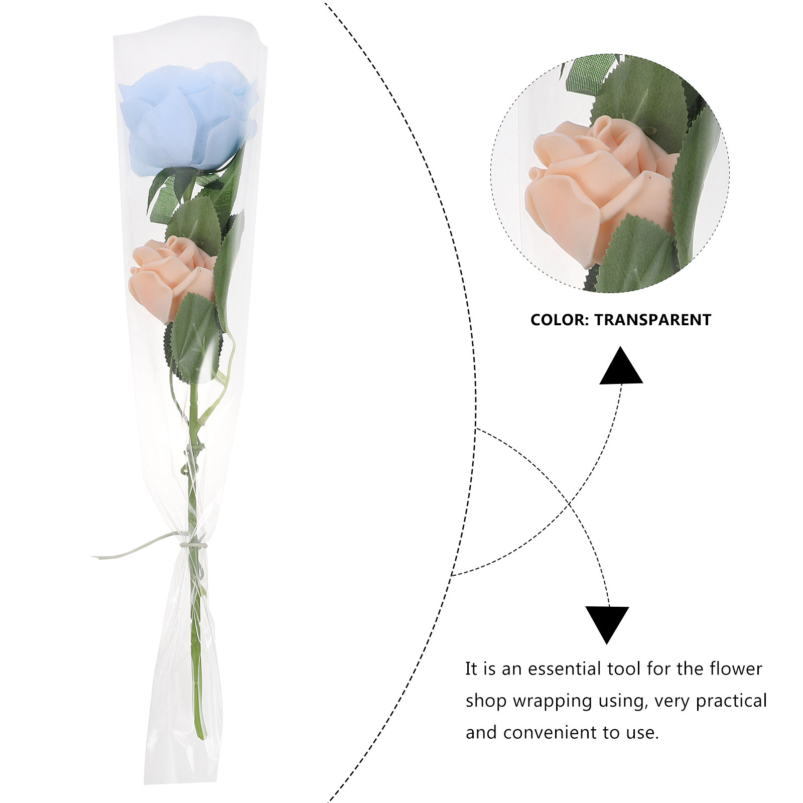 50 sztuk odpornych na rozdarci – Florist Flower Supply recenzja i cena