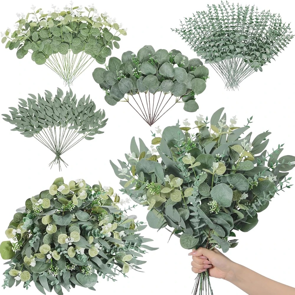 20 szt. Gałązek z liśćmi eukal – Florist Supply Bulk recenzja i cena