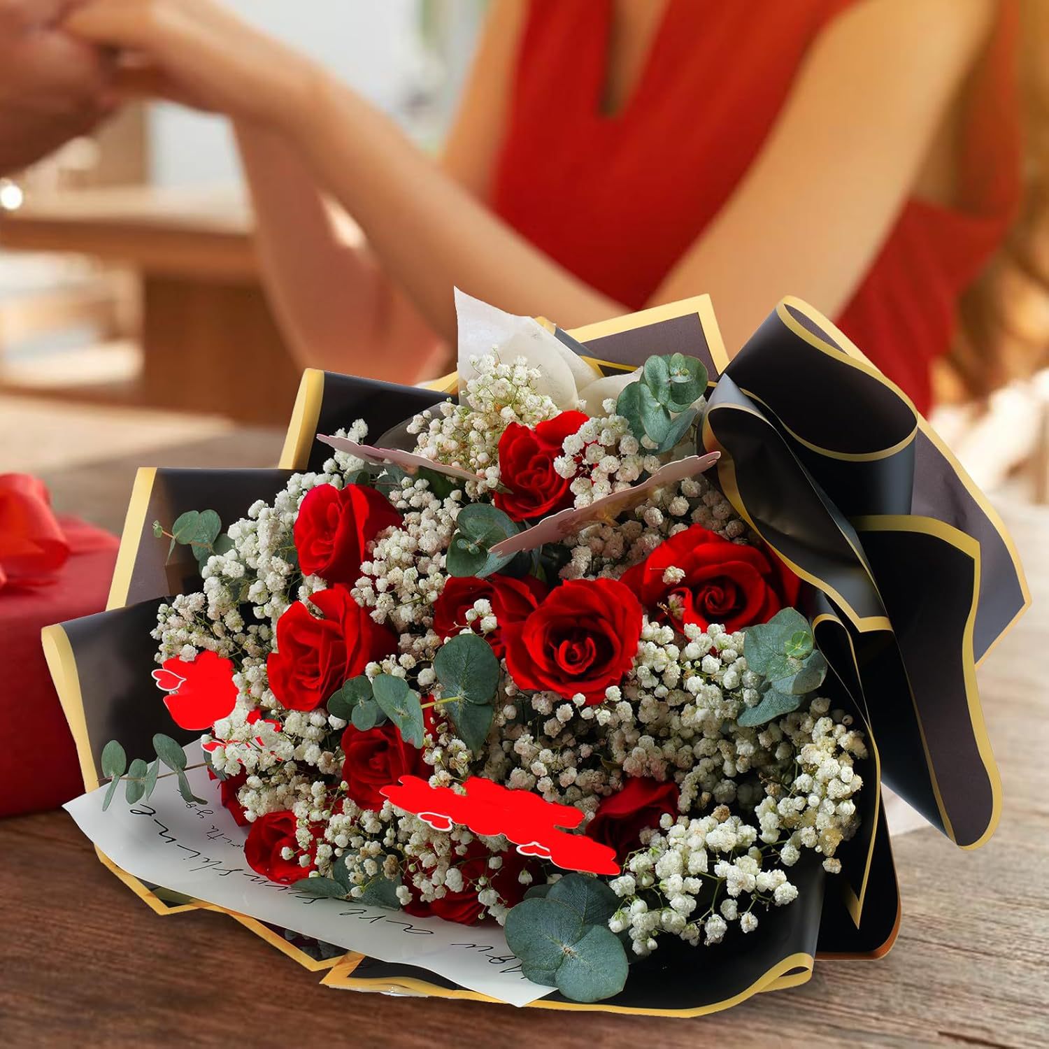20 Arkuszy Złoty Brzeg Wodoodp – Florist Flower Supply recenzja i cena