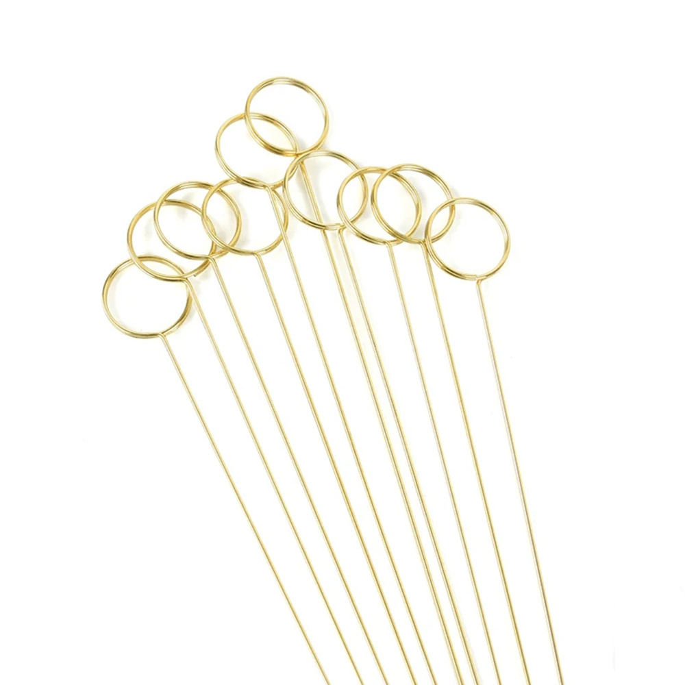 Elegancki, złoty metalowy uchw – Florist Flower Supply recenzja i cena